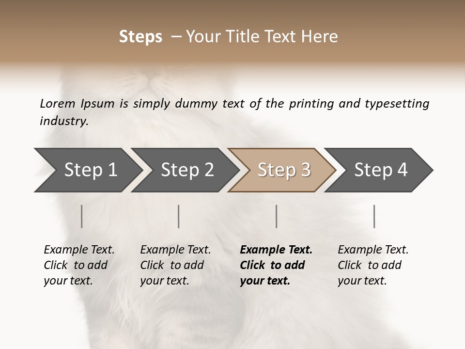 A Truck And Cardboard Box PowerPoint Template