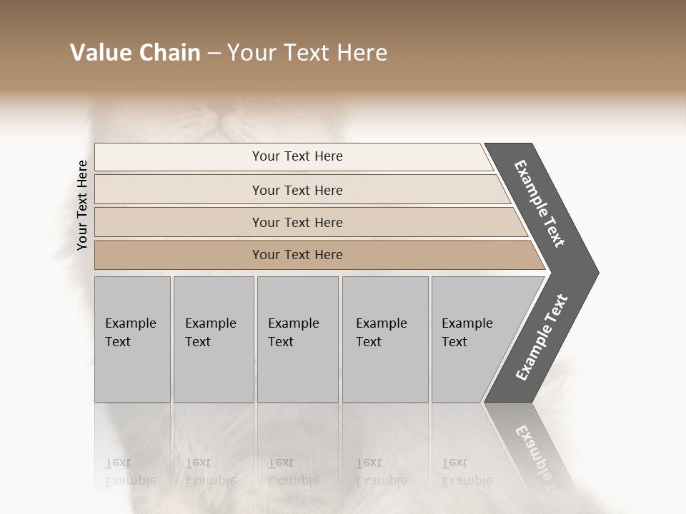 A Truck And Cardboard Box PowerPoint Template
