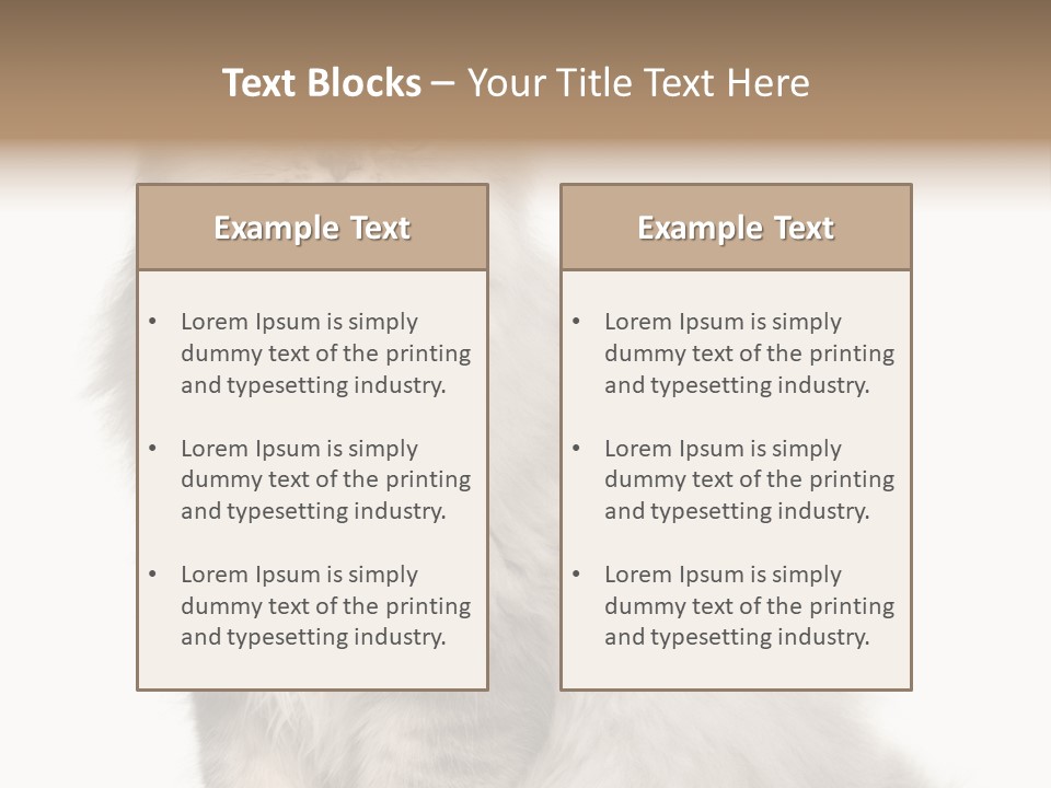A Truck And Cardboard Box PowerPoint Template