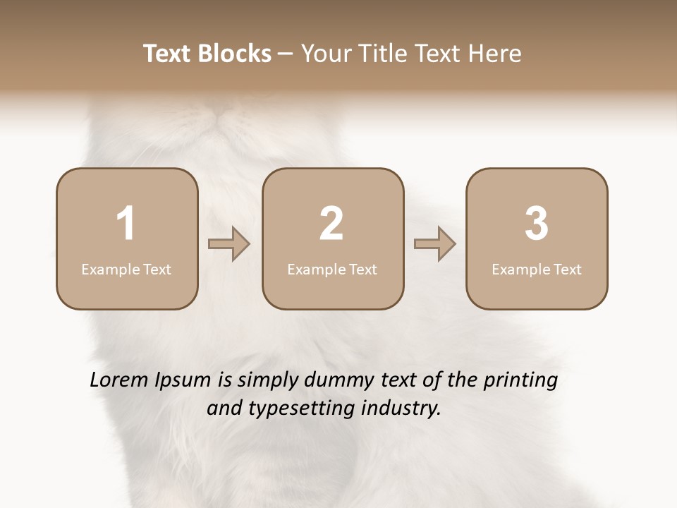 A Truck And Cardboard Box PowerPoint Template