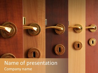 Luxury Traditional Wooden PowerPoint Template