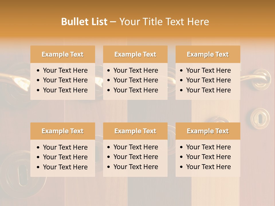 Luxury Traditional Wooden PowerPoint Template