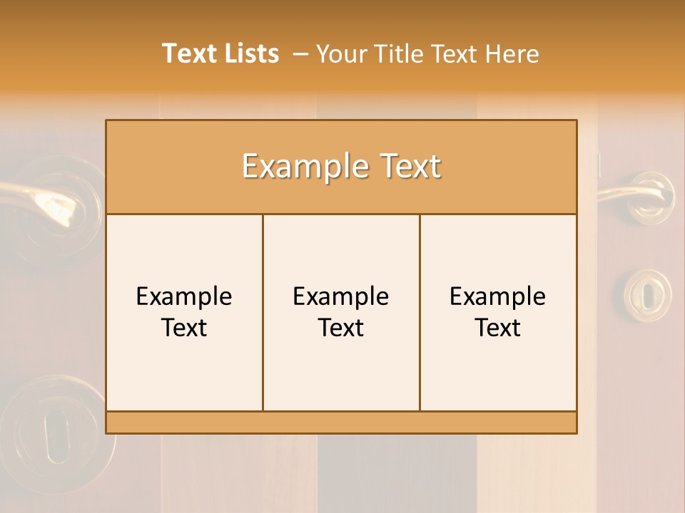 Luxury Traditional Wooden PowerPoint Template