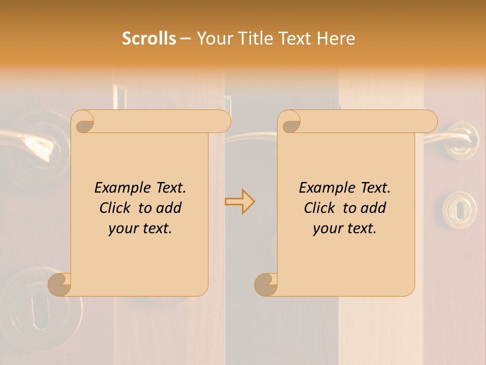 Luxury Traditional Wooden PowerPoint Template