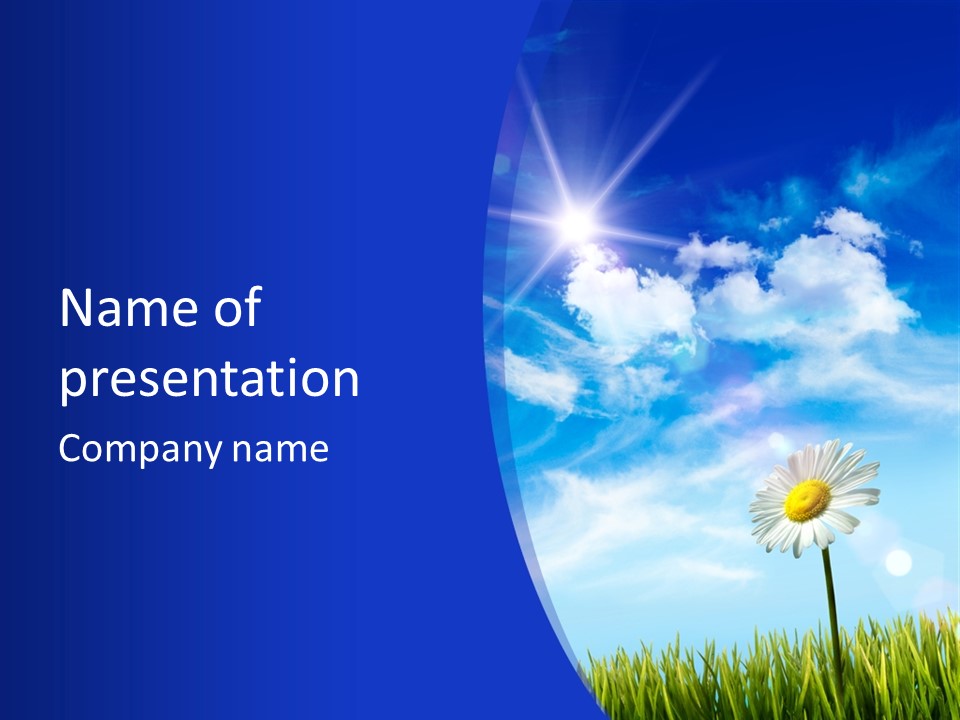 Bloom Flower Season PowerPoint Template