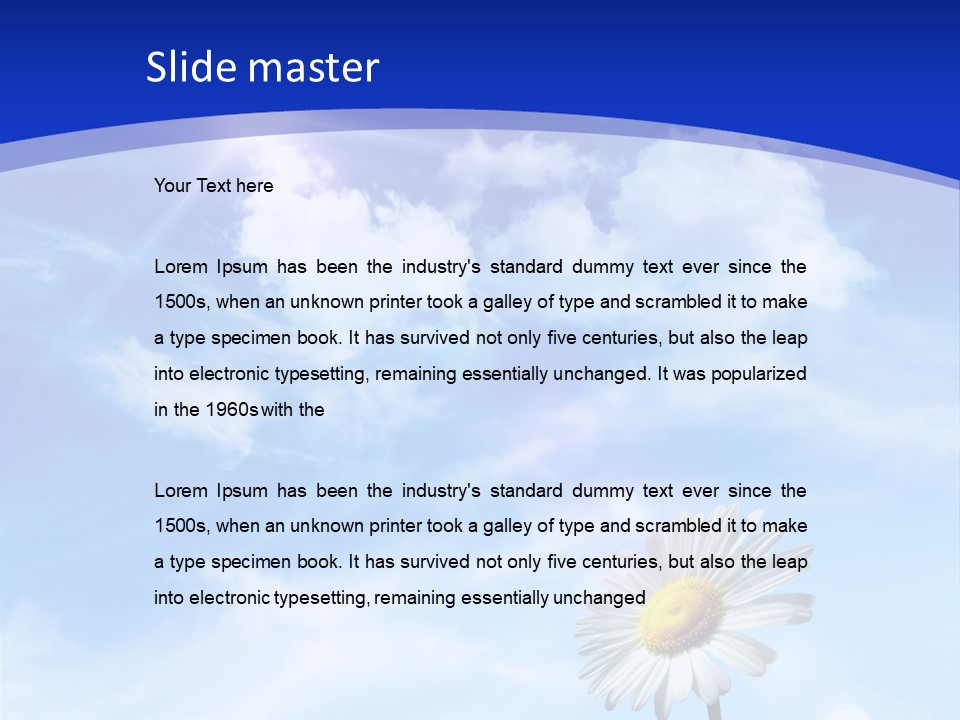 Bloom Flower Season PowerPoint Template