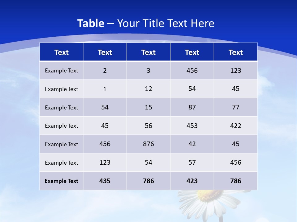 Bloom Flower Season PowerPoint Template