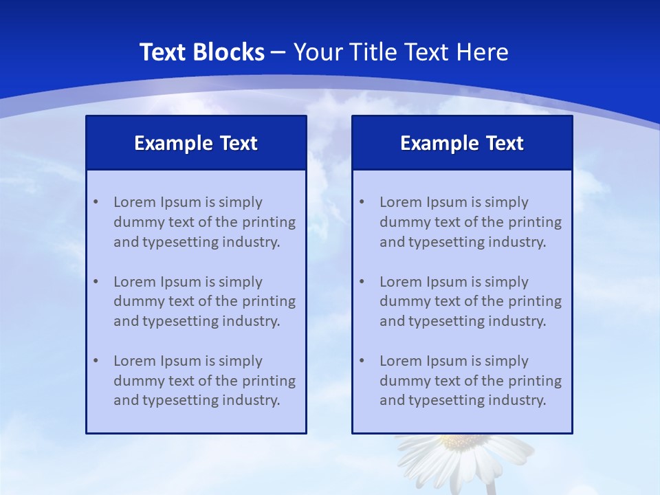 Bloom Flower Season PowerPoint Template