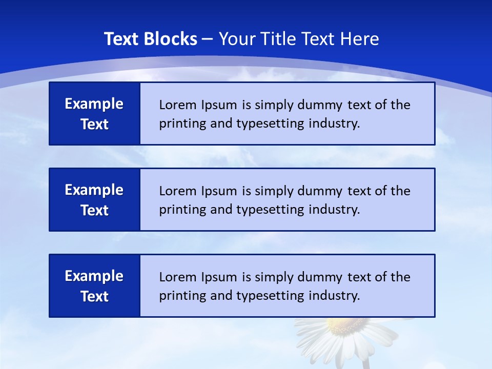 Bloom Flower Season PowerPoint Template