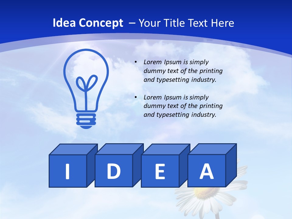 Bloom Flower Season PowerPoint Template