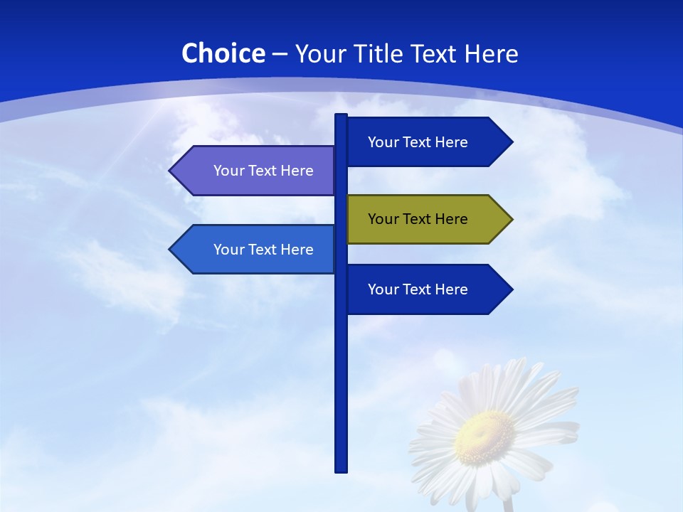 Bloom Flower Season PowerPoint Template