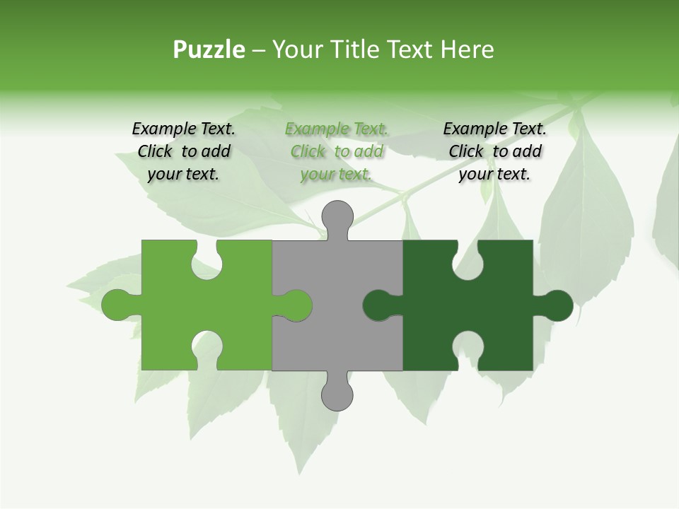 Blue Spring Flower PowerPoint Template