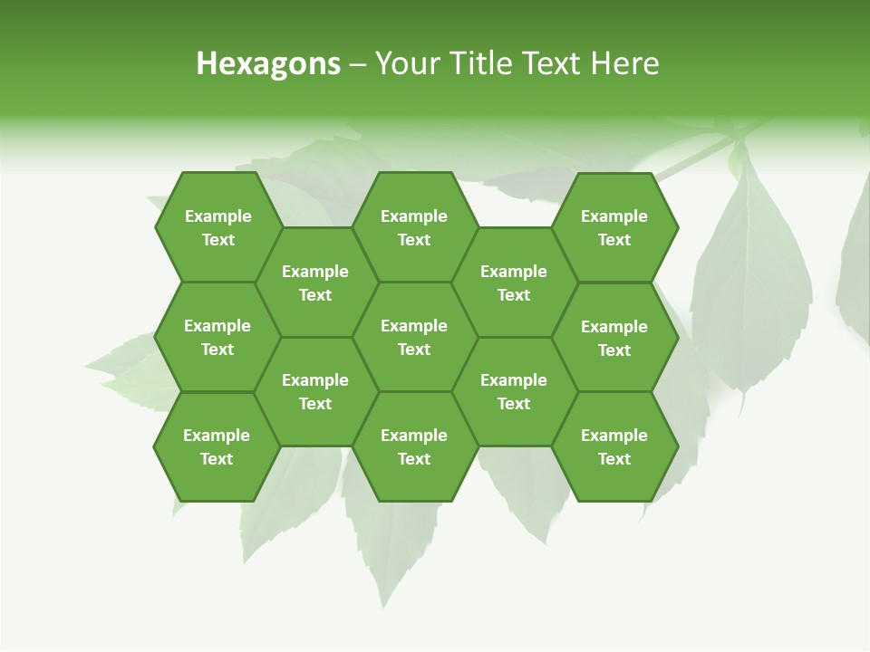 Blue Spring Flower PowerPoint Template