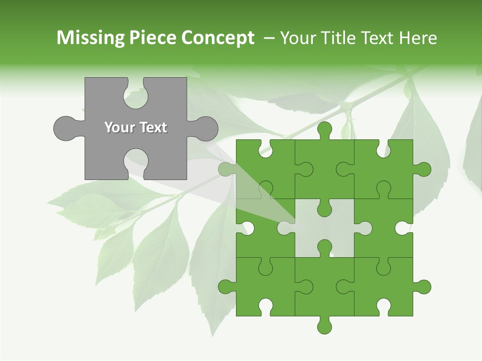 Blue Spring Flower PowerPoint Template