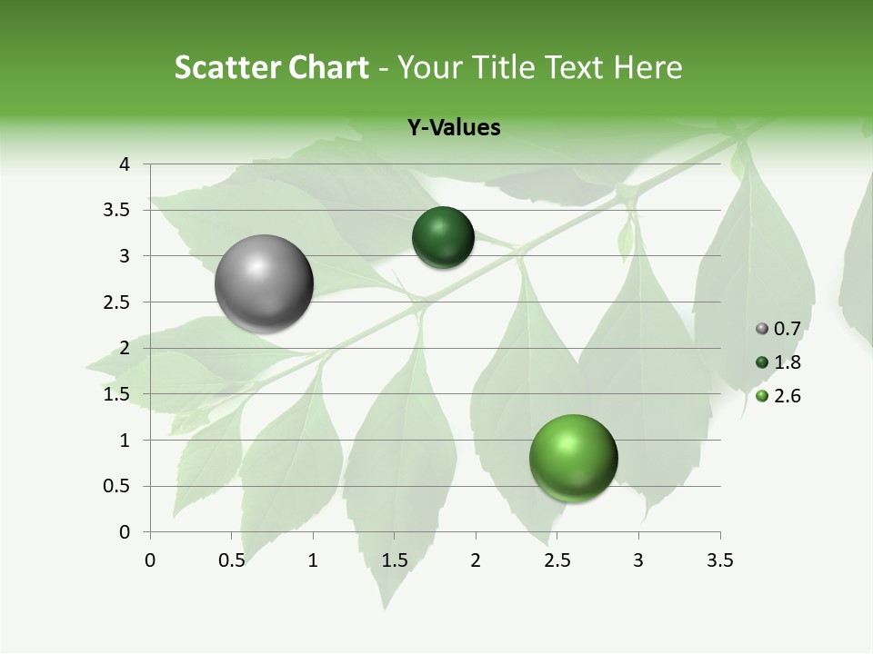 Blue Spring Flower PowerPoint Template