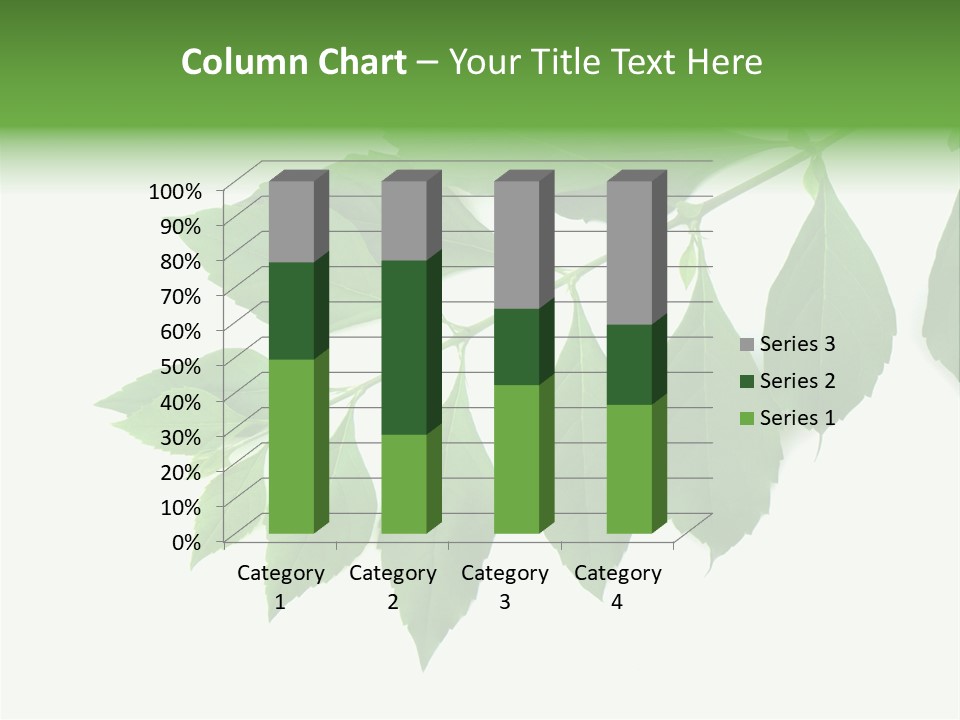 Blue Spring Flower PowerPoint Template