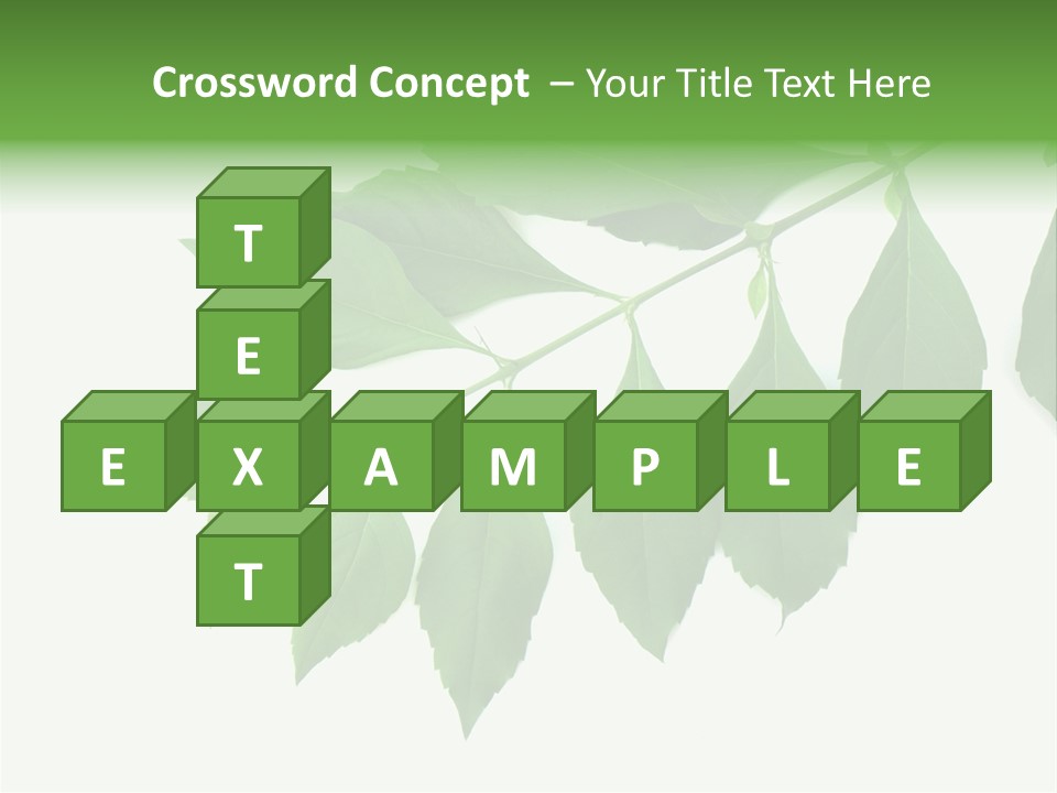 Blue Spring Flower PowerPoint Template