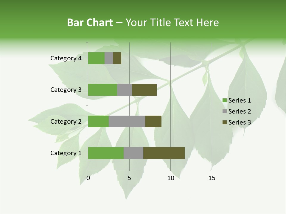 Blue Spring Flower PowerPoint Template