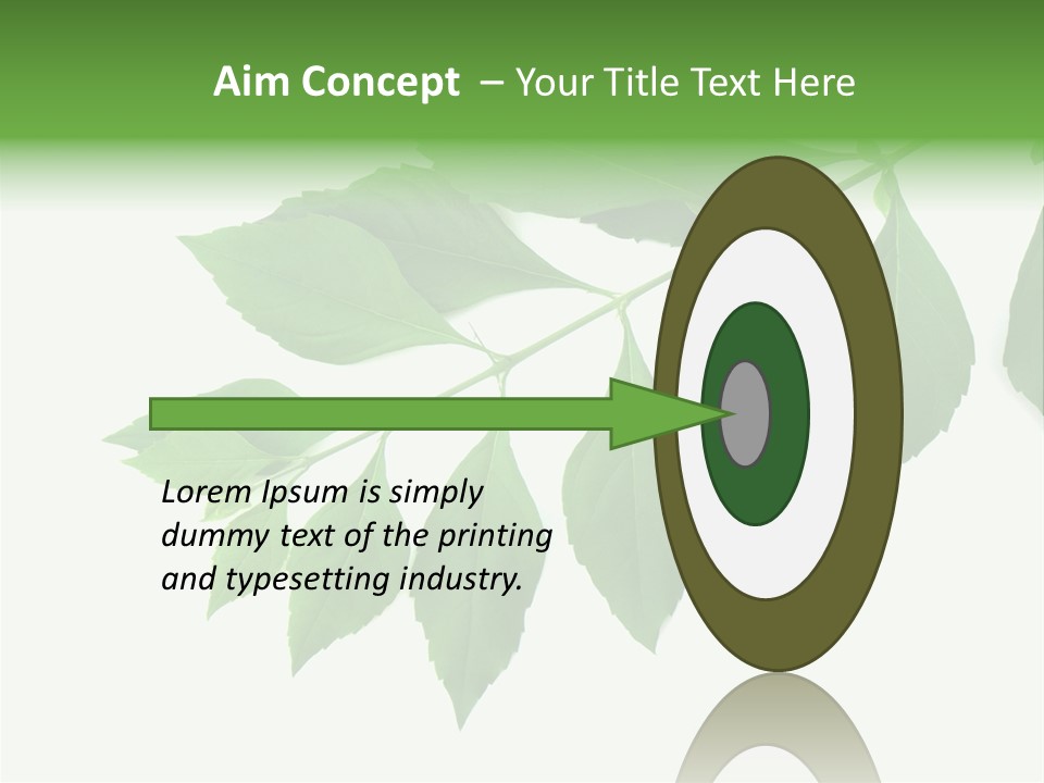 Blue Spring Flower PowerPoint Template