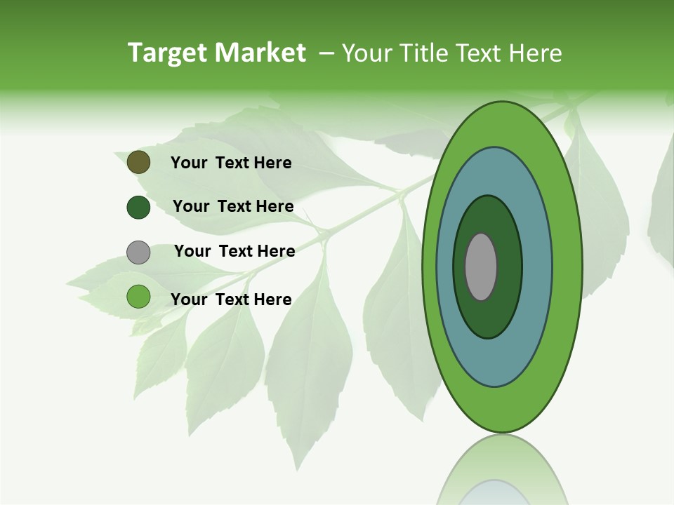 Blue Spring Flower PowerPoint Template