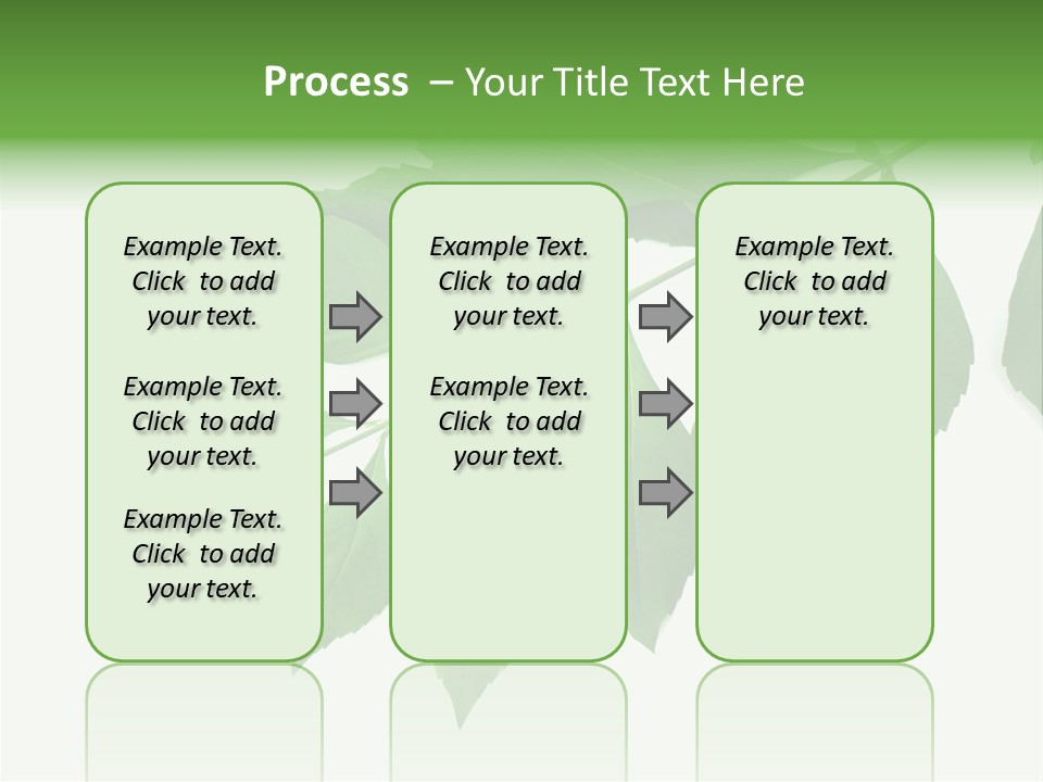 Blue Spring Flower PowerPoint Template
