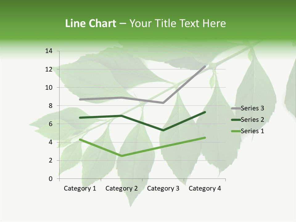 Blue Spring Flower PowerPoint Template