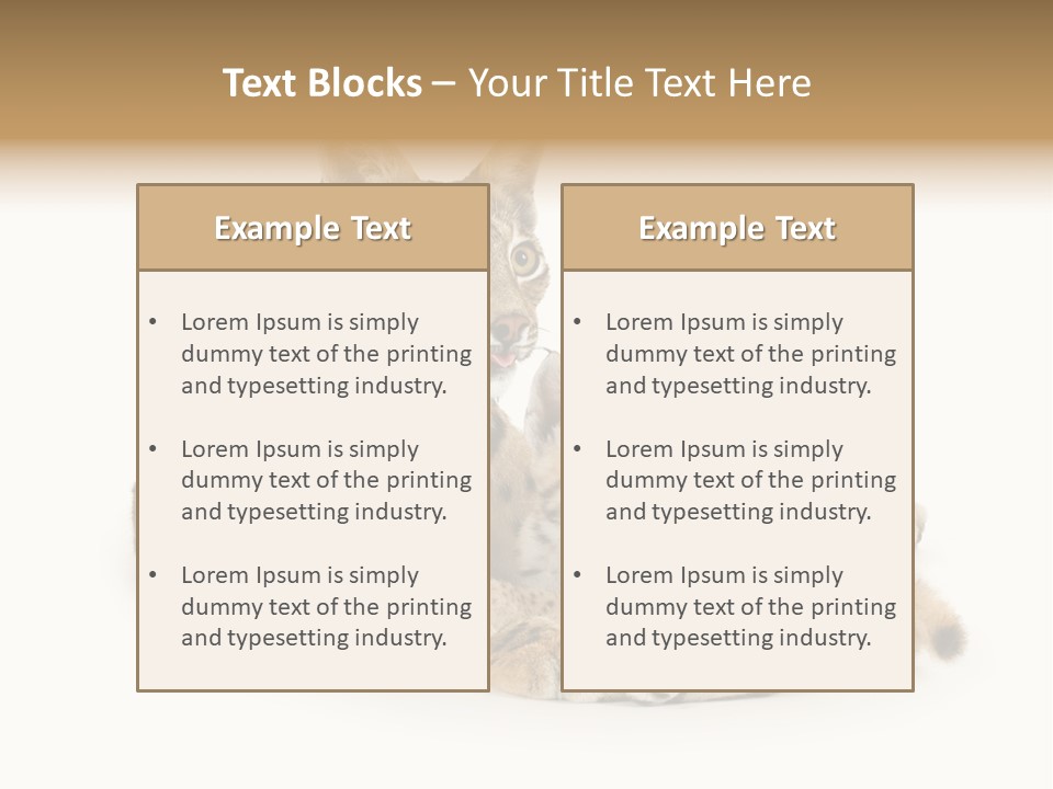 Majestic Tuft Mother PowerPoint Template