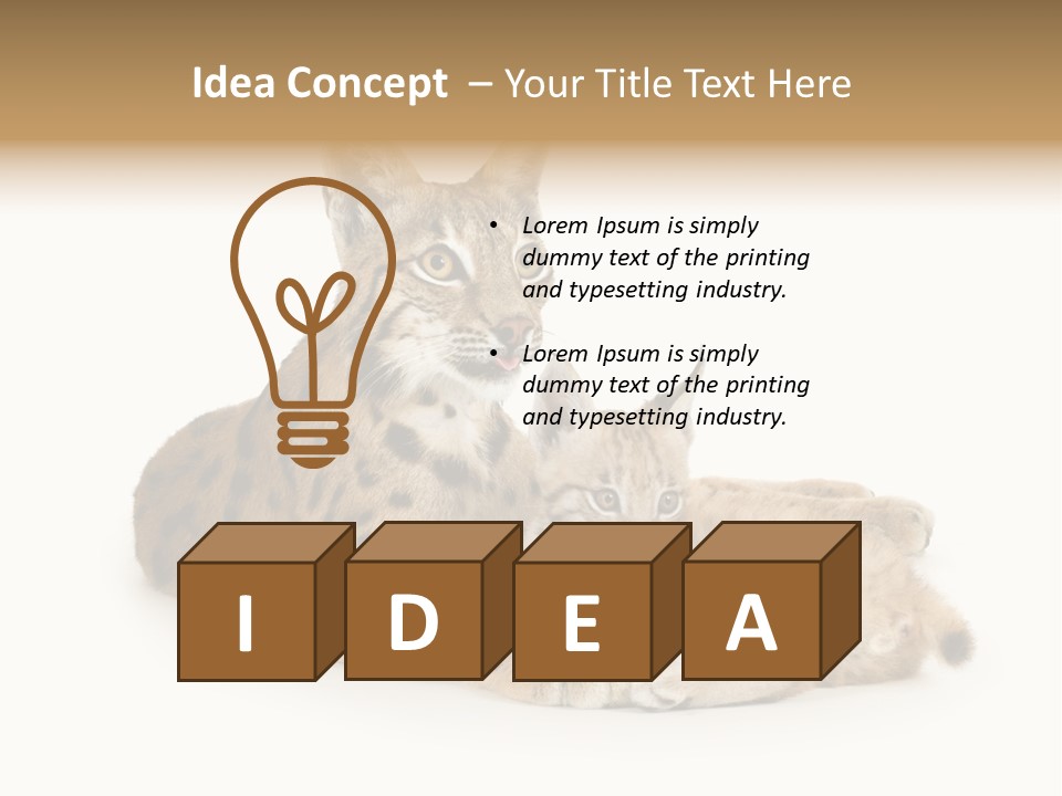 Majestic Tuft Mother PowerPoint Template