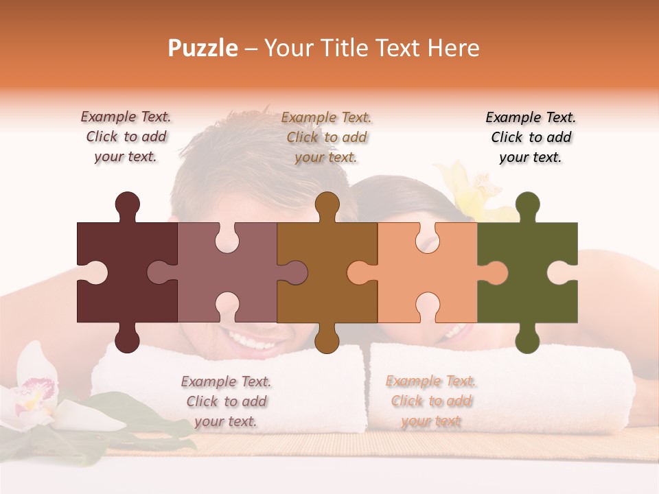 Therapie Leute Freude PowerPoint Template