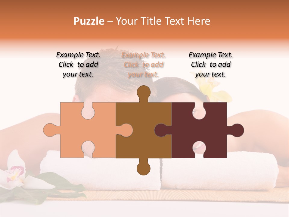 Therapie Leute Freude PowerPoint Template