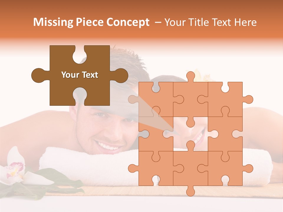 Therapie Leute Freude PowerPoint Template