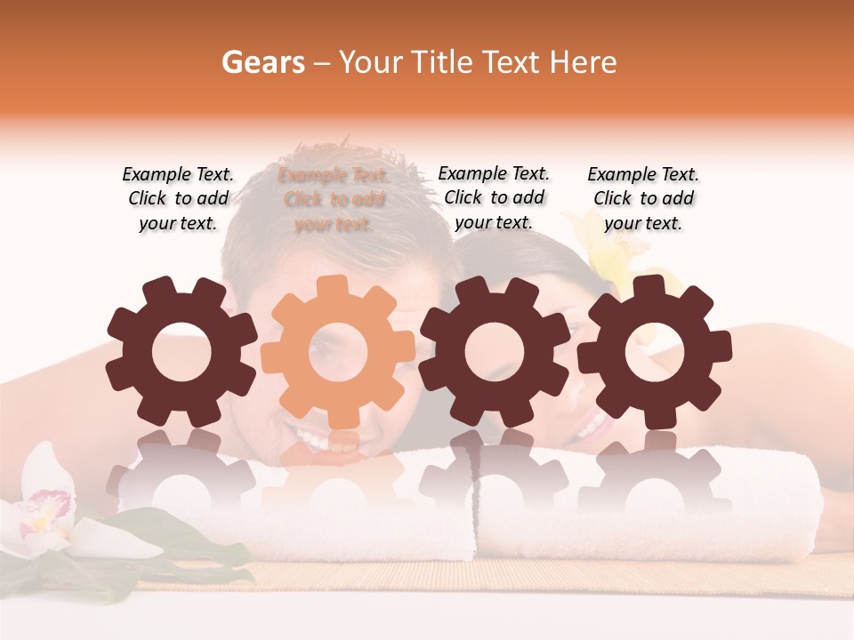 Therapie Leute Freude PowerPoint Template