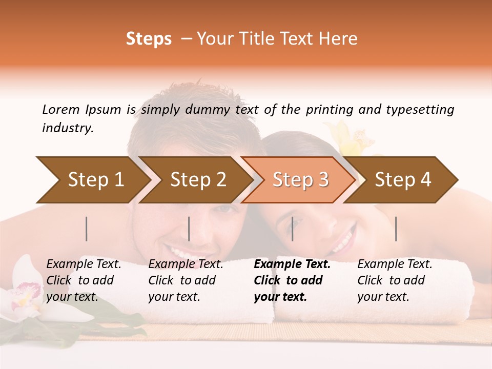 Therapie Leute Freude PowerPoint Template
