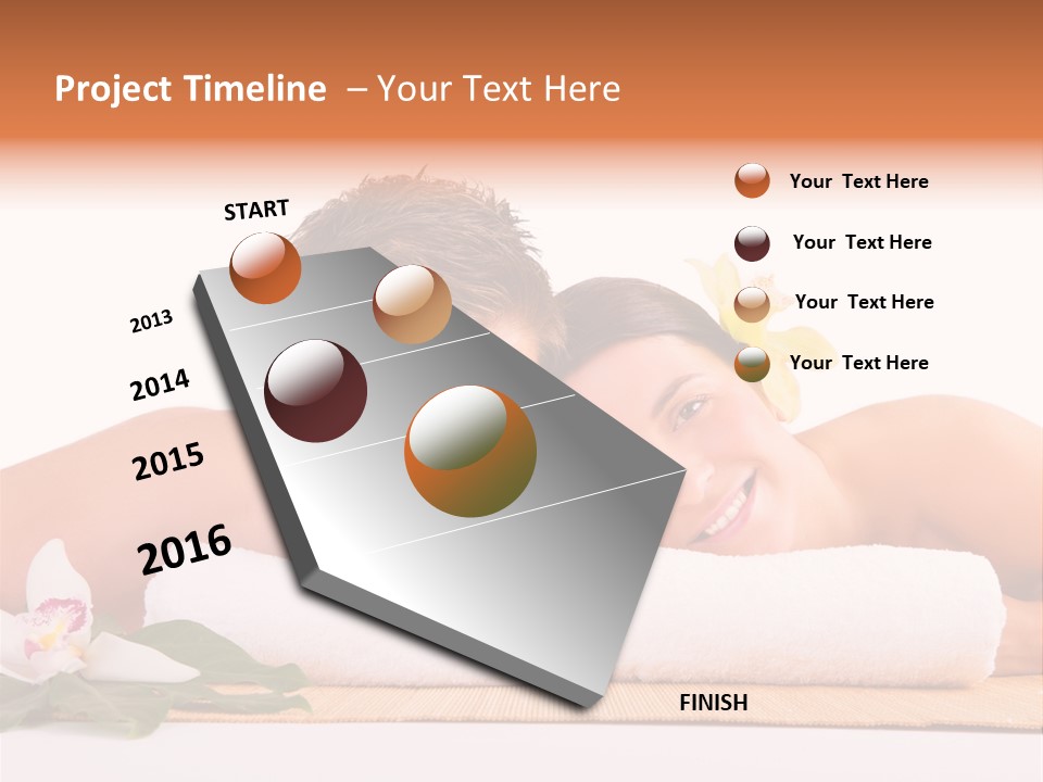 Therapie Leute Freude PowerPoint Template