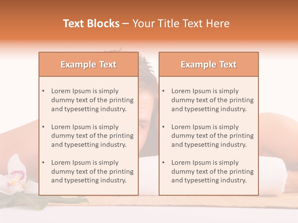 Therapie Leute Freude PowerPoint Template