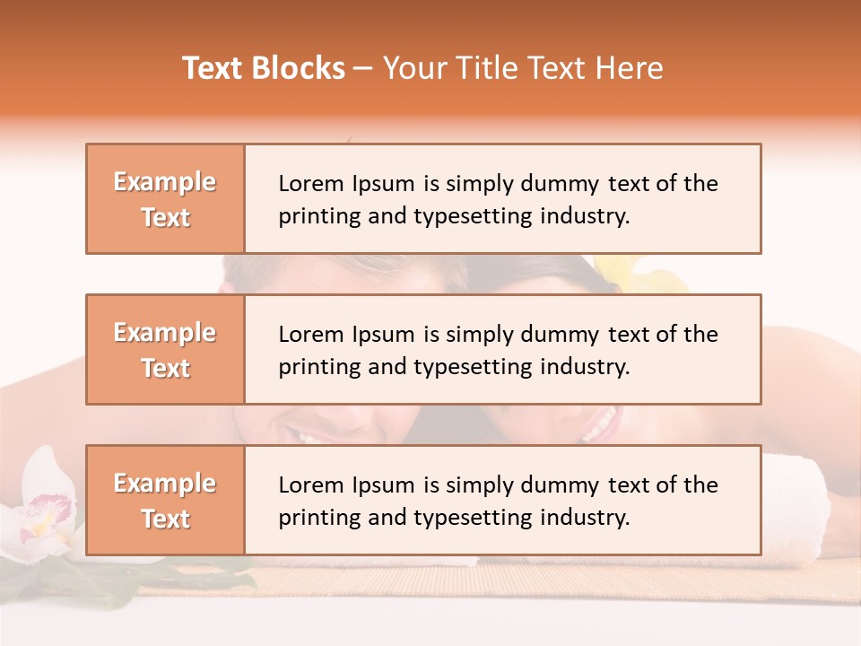 Therapie Leute Freude PowerPoint Template