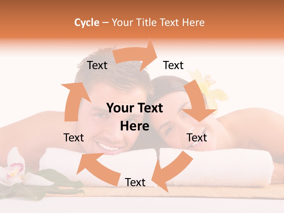 Therapie Leute Freude PowerPoint Template