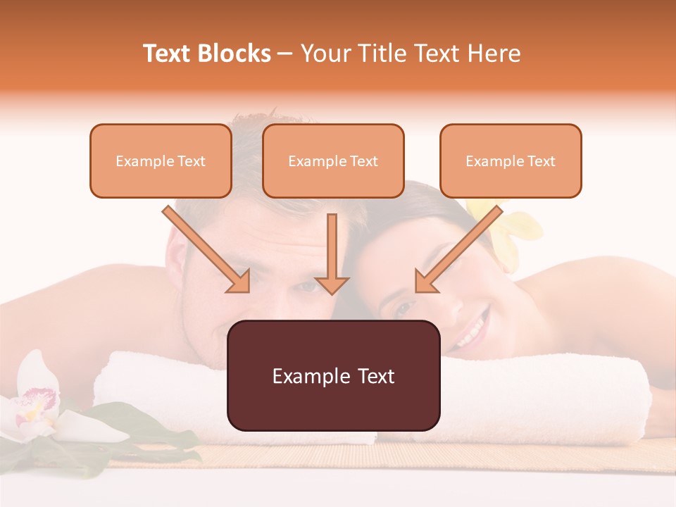 Therapie Leute Freude PowerPoint Template