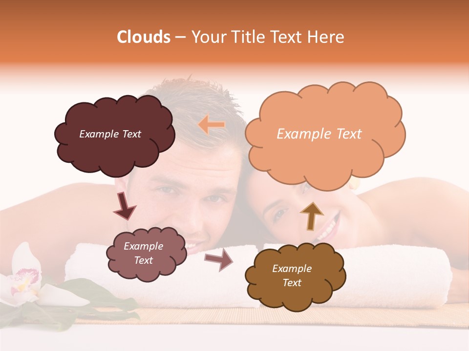 Therapie Leute Freude PowerPoint Template