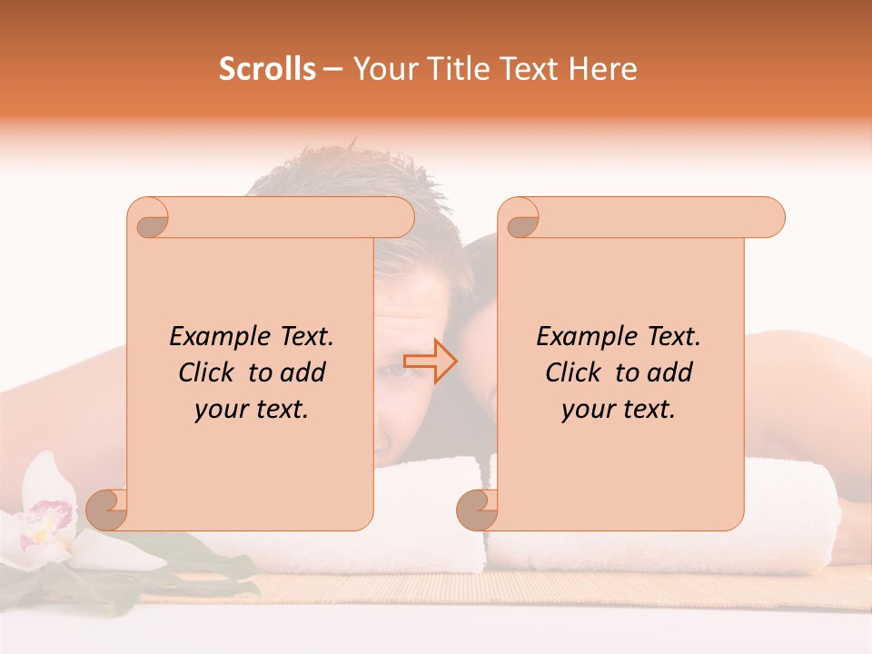 Therapie Leute Freude PowerPoint Template