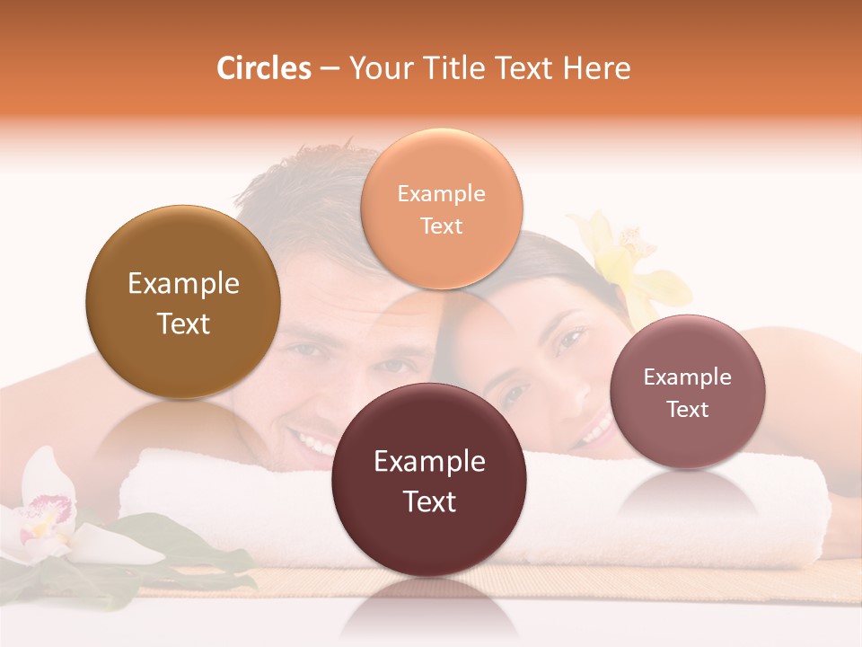 Therapie Leute Freude PowerPoint Template