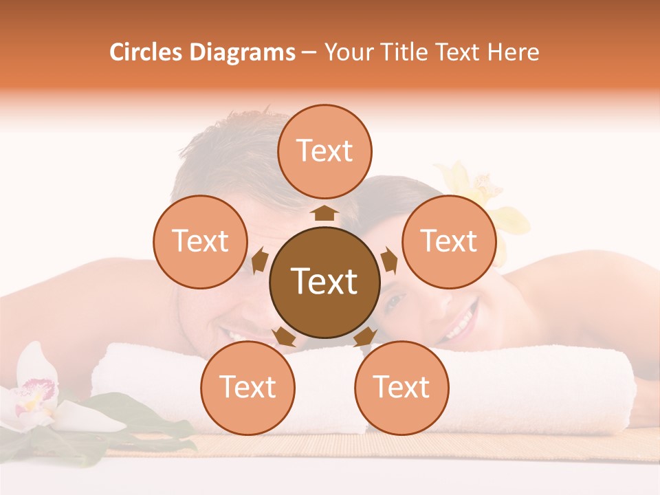 Therapie Leute Freude PowerPoint Template