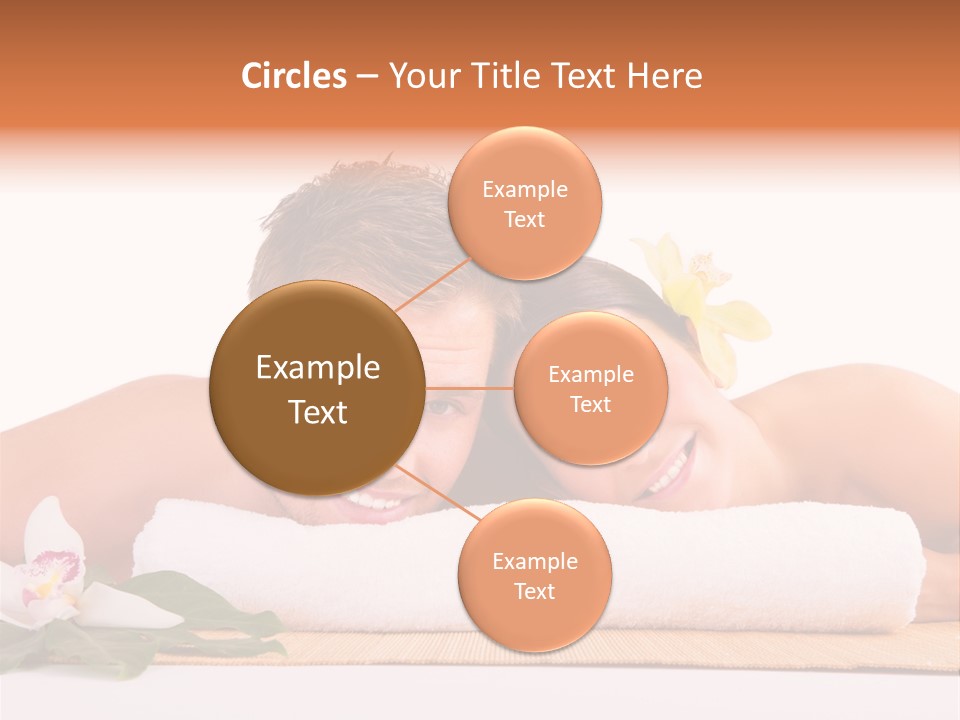 Therapie Leute Freude PowerPoint Template