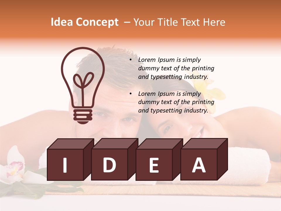 Therapie Leute Freude PowerPoint Template