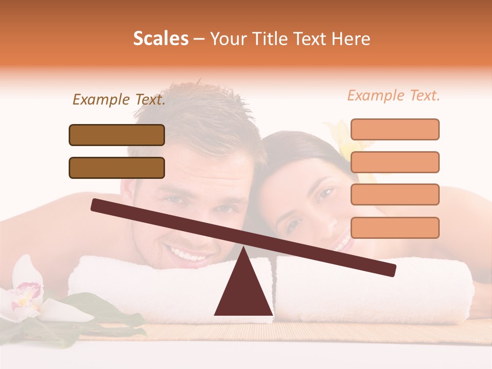 Therapie Leute Freude PowerPoint Template