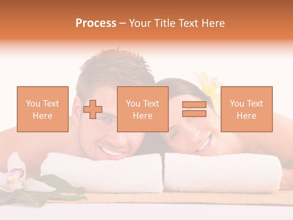 Therapie Leute Freude PowerPoint Template