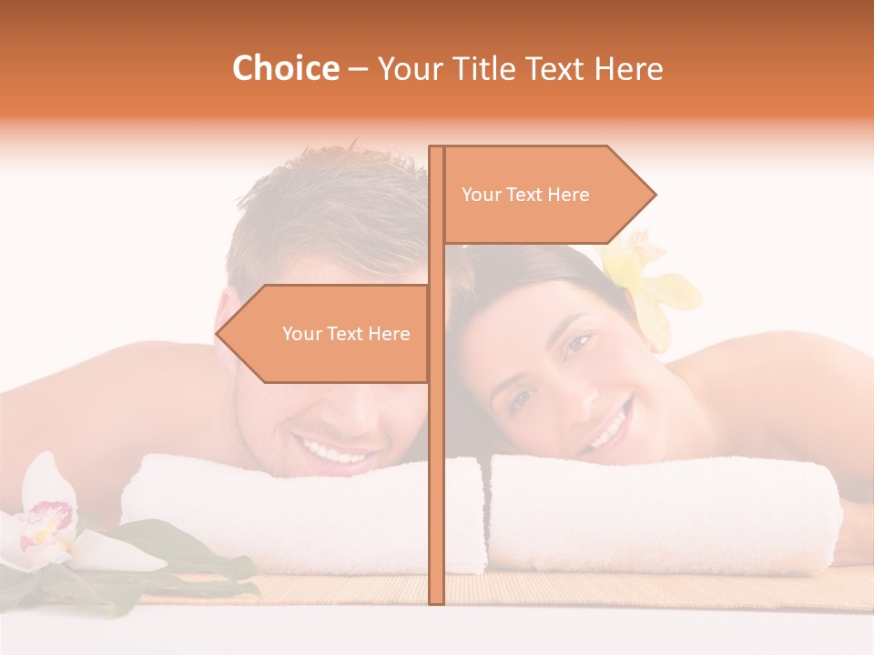 Therapie Leute Freude PowerPoint Template