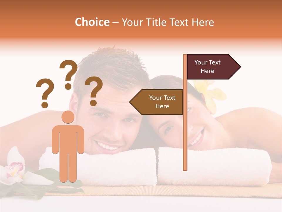 Therapie Leute Freude PowerPoint Template