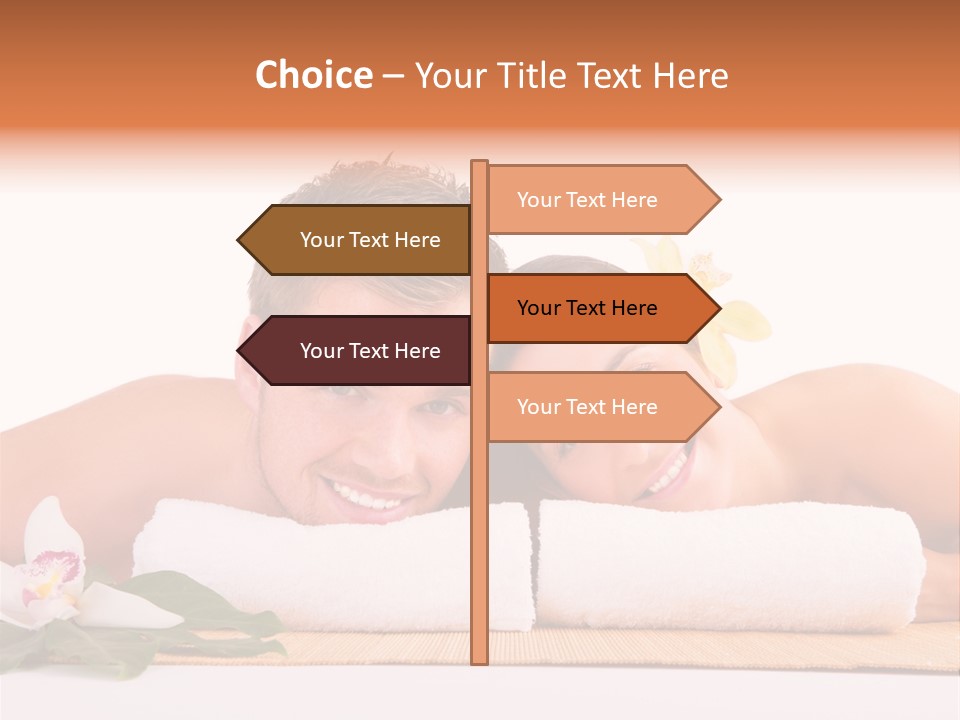 Therapie Leute Freude PowerPoint Template