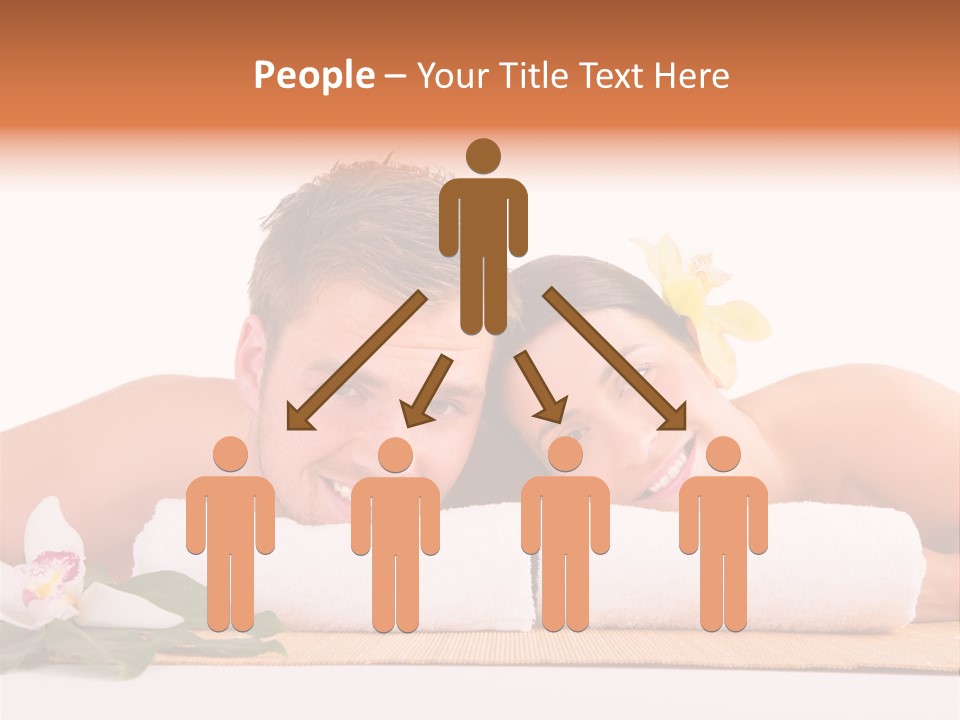 Therapie Leute Freude PowerPoint Template